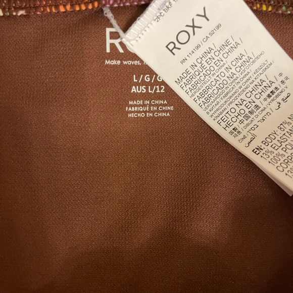 NWT Roxy Bikini Bottoms L - Picture 3 of 4